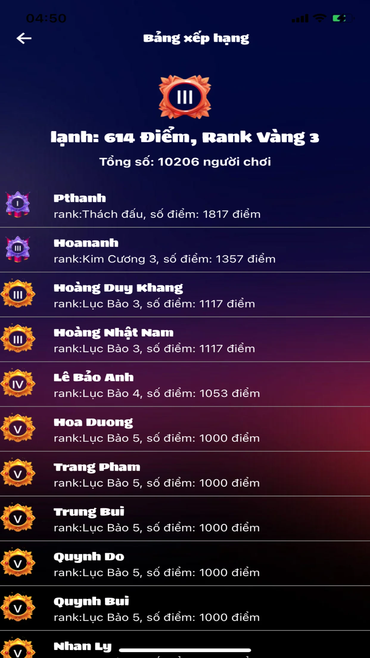 Nối từ - Chơi nối từ đi screenshot